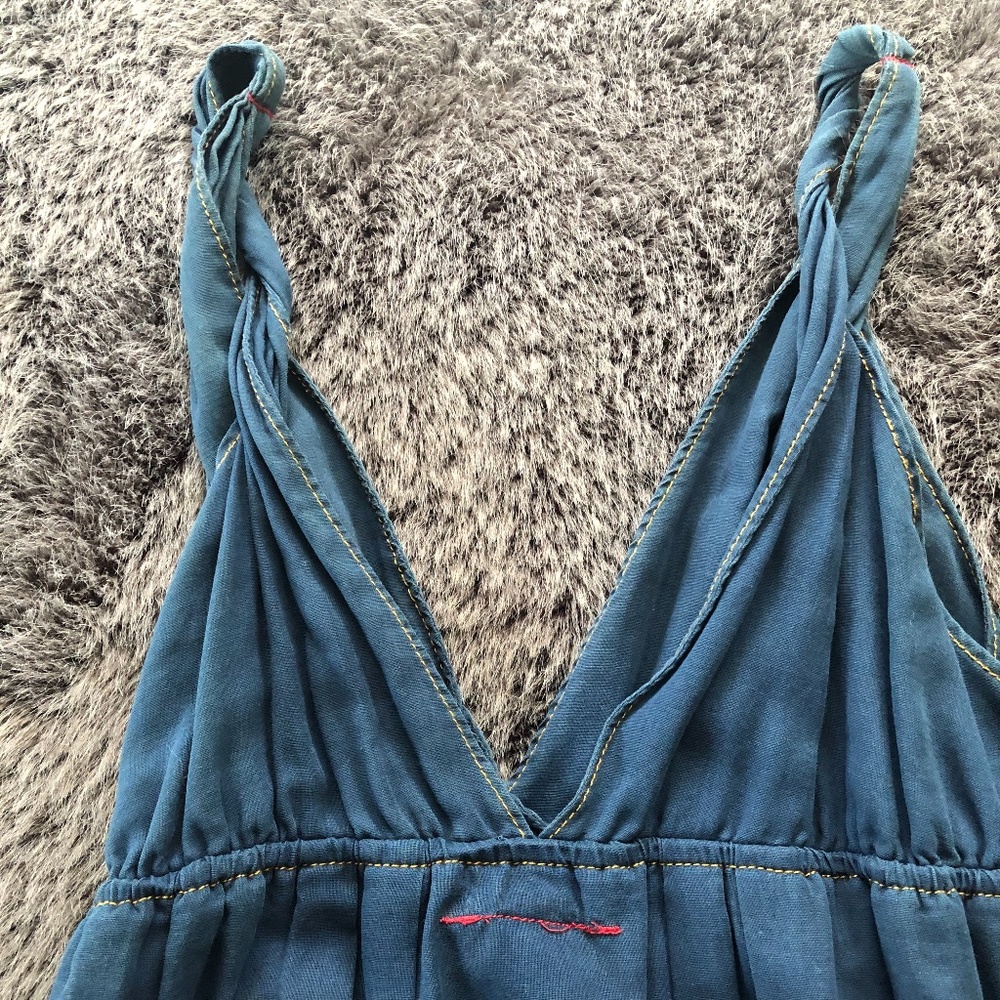 Blue dress by Gap Red